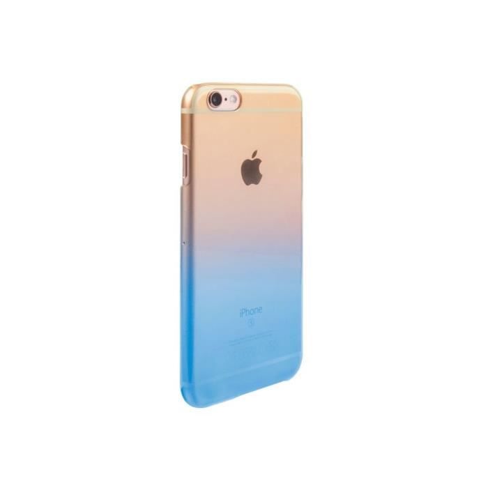 MUVIT LIFE Coque VEGAS Jaune BLEU APPLE IPHONE 6/6S