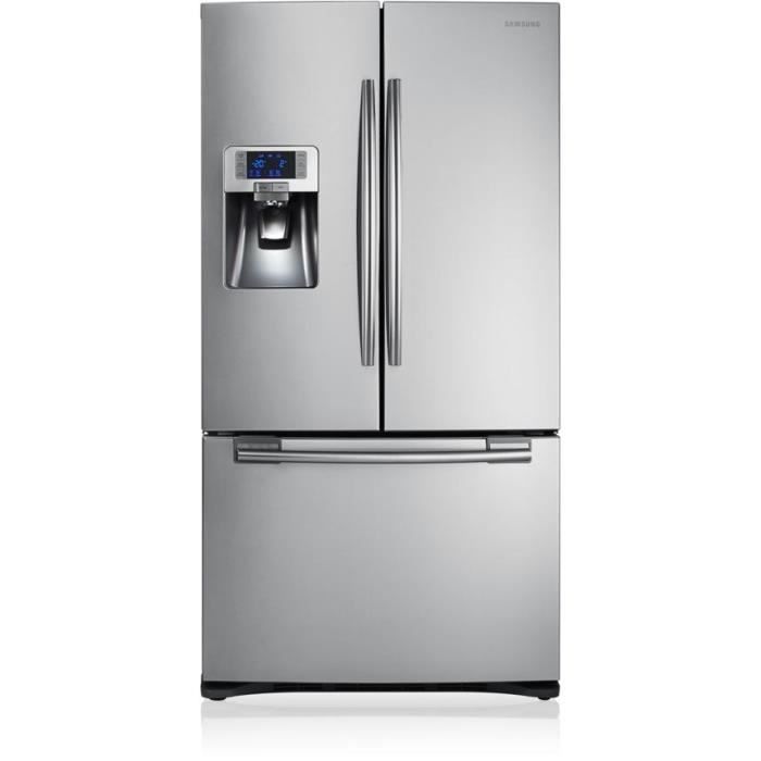 Samsung Refrigerateur Americain Rfg23resl 520l Froid Ventile A