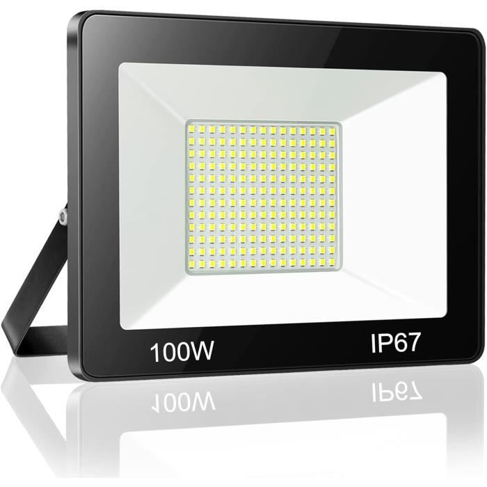 Projecteur LED Extérieur 50W 5000LM URTBST - IP67, 7000K Blanc Froid, 120° | Pour Jardin, Garage, Terrasse