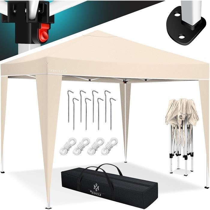 Sac De Rangement Tonnelle Pliable 3x3m 3x4.5m 3x6m - Housse Étanche Noire 210D