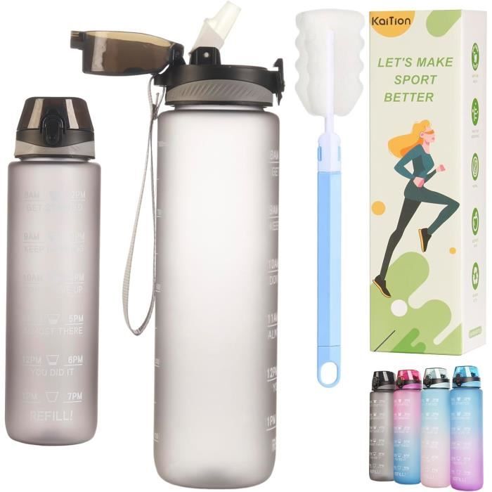 Gourde de sport en Plastique Bouteille d'eau Non toxique insipide Tasse
