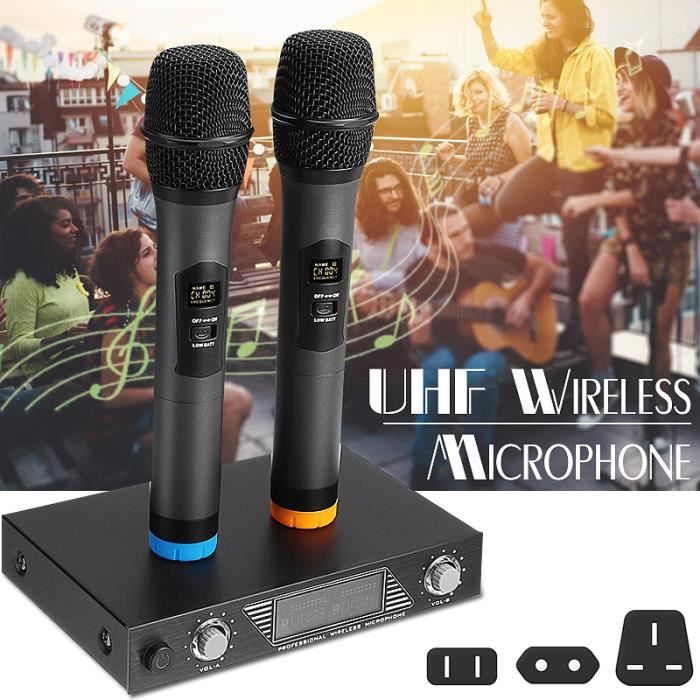 4 en 1 Microphone Bluetooth pour Enfants avec Lumi/ère Color/é Cadeau Parfait pour Gar/çons et Filles Bleu ERAY Microphone Karaok/é Sans Fil Compatible avec Apple//Android//PC//iPad