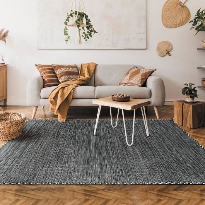 Tapis Sahara - 160 x 230 cm - Gris