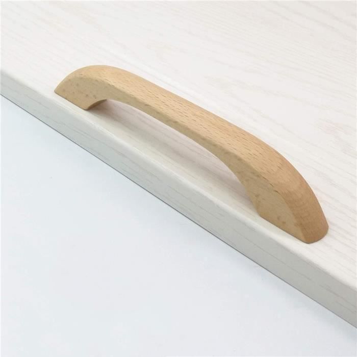 Boutons De Tiroir En Bois Massif,Poignée Meuble Bois,Tiroir Rond Tire Boutons De Tiroir En Bois Massif,Poignée Meuble Bois,Tiroir Rond Tire