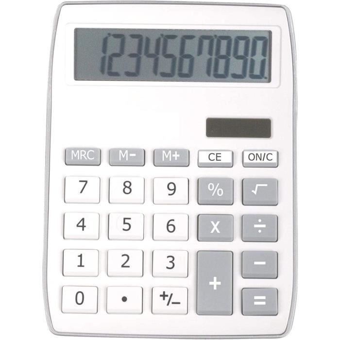 Calculatrice de Bureau, Calculatrice de Bureau à 8 Chiffres avec Double Calculatrice de Bureau, Calculatrice de Bureau à 8 Chiffres avec Double