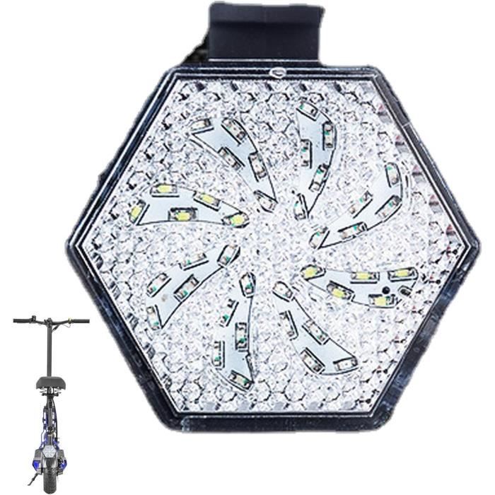 Phare Arrière De Vélo LED En Forme De Cœur - Étanche, Modes Constant/stroboscope, Multicolore, Alimentation Par Piles Bouton