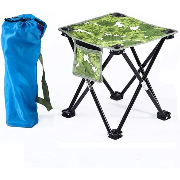 Tabouret de camping ou pêche pliant français - France