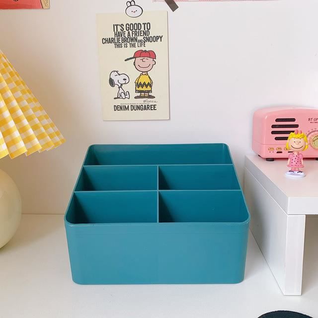 JIANTA Lot De 3 Boîtes De Rangement Stylos Et Crayons Transparentes - Empilables, Idéales Pour Bureau Et Étudiants (21 X 10 X 4 Cm)