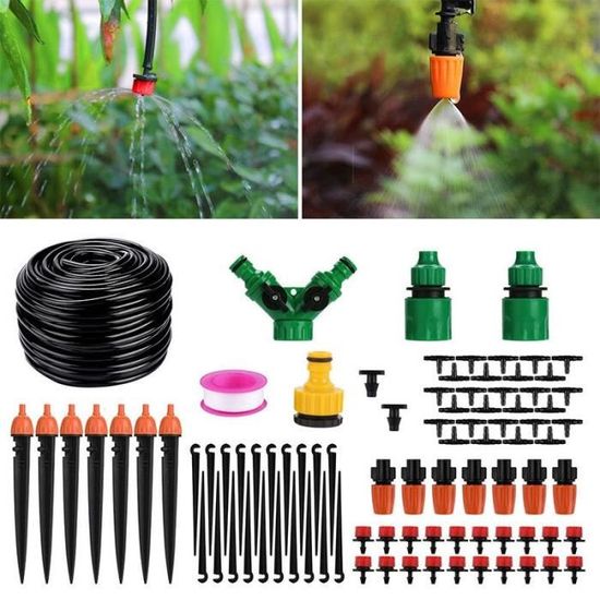 KITANDOVE Lot De 3 Dispositifs D'Arrosage Automatique En Plastique Pour Plantes - Irrigation Facile Jardin Et Intérieur