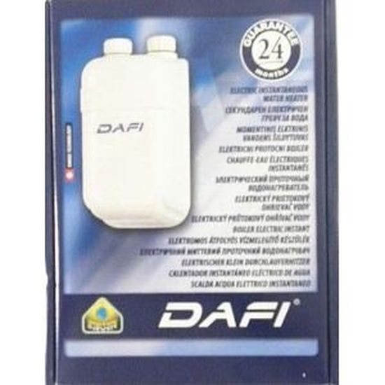 Chauffe-eau électrique instantané avec connecteur !bfr+! DAFI 7,3 kW 230V 