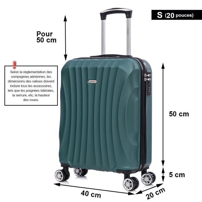 valise cabine 55x40x20 compatible Air France Ryanair – American Tourister Bon Air
