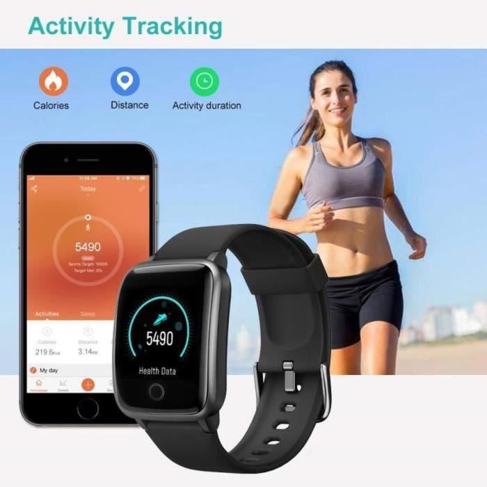 Montre Connectée Homme Smartwatch Sport: 1.46" Montre Intelligente Avec