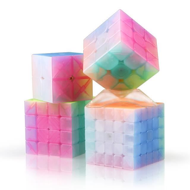 Cube Magnétique Infini 3D – Jouet Transformable Anti-stress, Cadeau Garçon Fille Dès 6 Ans, Violet