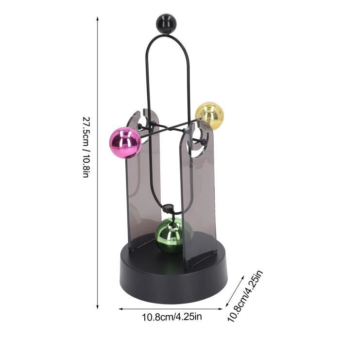 geneses Magnetic Gyro - Foundation Magnetic Spinner, Toupies Forever pour | Adultes | Toupie Fantaisie pour Adultes et Enfant, Jouet magnétique pour Bureau, Salon, Ornement de Maison