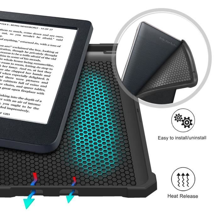 Coque  Kindle Paperwhite 11e Gén-Paperwhite 5 6.8Housse Protection  Etui PU Cuir Support Rotatif 360,Arbre de vie or rose XZRX - Cdiscount  Informatique