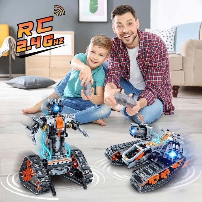 ZERONE Robot de Combat Télécommandé 360° avec Batterie 2000mAh Noir - Jeux - Jouets ZERONE Robot de Combat Télécommandé 360° avec Batterie 2000mAh Noir - Jeux - Jouets