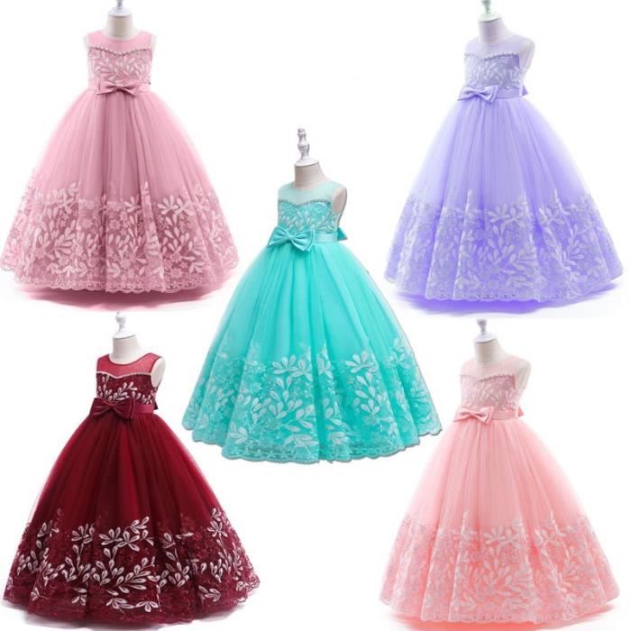 Robe De Princesse Sans Manches Pour Fille 146 – Maille Douce, Tendance, Parfaite Pour L'Été Et Les Occasions Spéciales