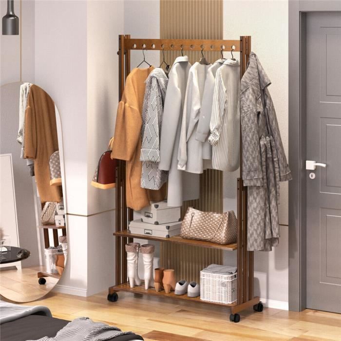 Supports à chaussures réglables en plastique blanc - LARS360 - Lot de