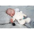 Nounours aide au sommeil myHummy Snoozy gris | Doudou avec bruits blancs | Endormissement bébé-3