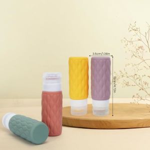 Bouteilles de voyage en silicone rechargeable Vide Cosmétique