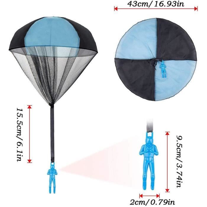 Parachute Jouet 4pcs Enchevêtrement Lancer Libre Jouet Parachute