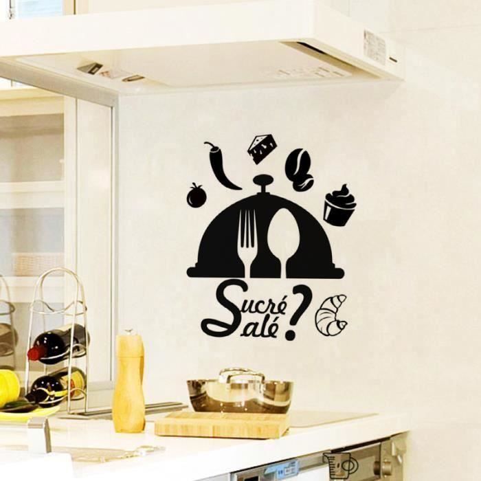 Sticker mural détagère Étagère de cuisine Décoration intérieure