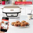 TEFAL Machine à gâteaux intelligente, 5 programmes précis, Moule antiadhésif, 6 moules à muffins Creabake, Cake Factory KD804910-4