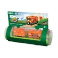 Train Cargo et Tunnel - BRIO - BRIO World - Mixte - 3 ans et plus - Jouet-0