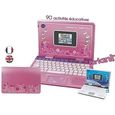 mini ordinateur portable avec 90 activités pour enfant Genius Xl Color Pro rose-0