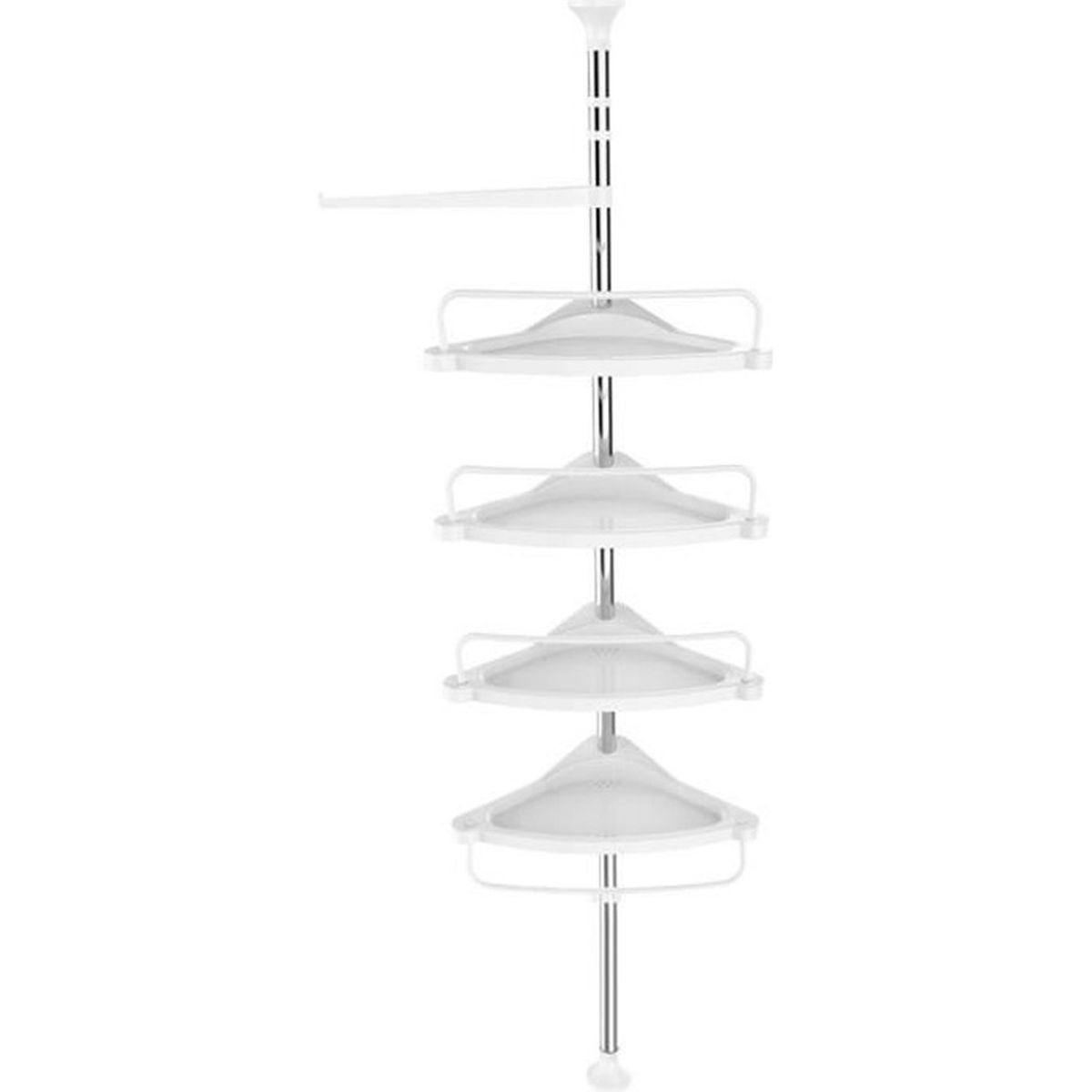 120 300 Cm Etagere D Angle Telescopique Salle De Bains Avec 4