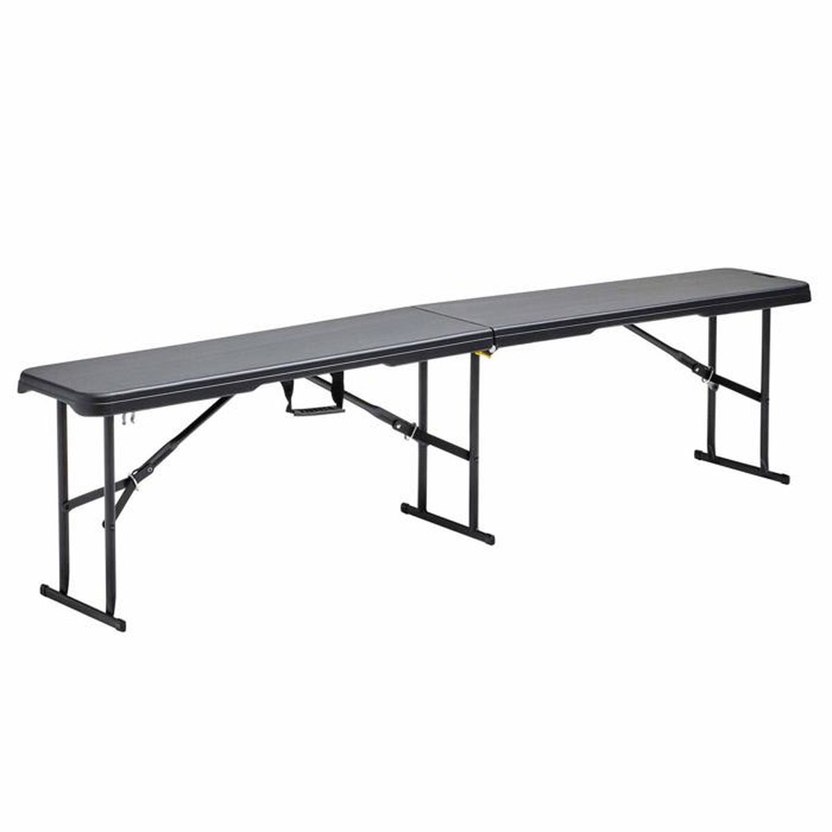 Banc Pliant Noir 180 Cm Achat Vente Banc D Exterieur Banc