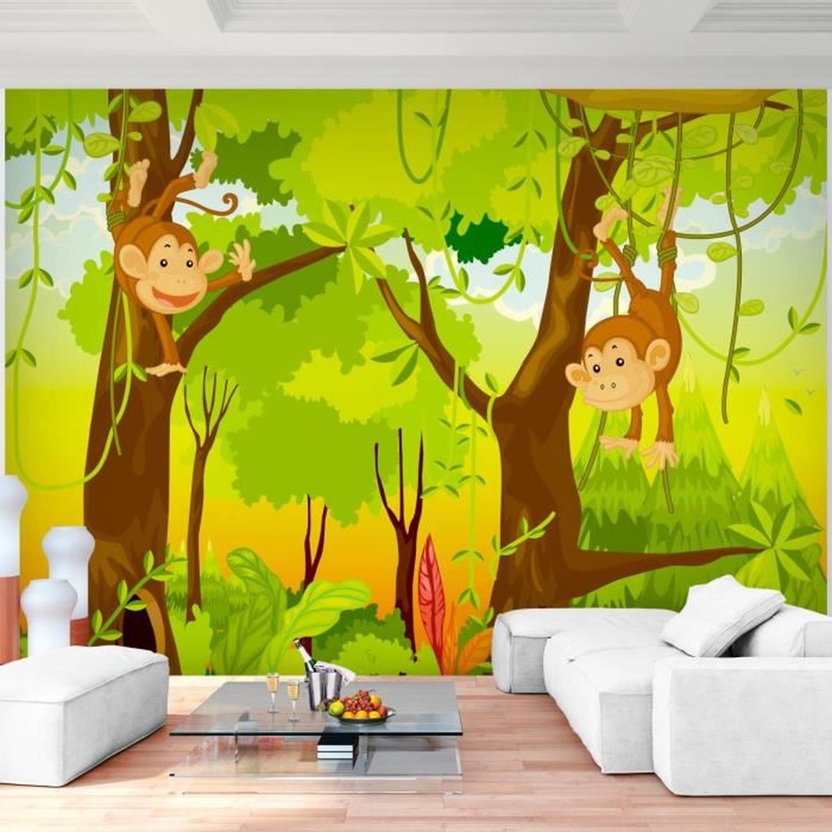 Tapisserie Tableau Toile Photo Chambre D Enfants 352 X 250 Cm