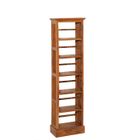 MACABANE AYAN - Étagère bibliothèque marron 45 cm bois teck