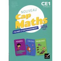 Mathématiques CE1 Cap Maths. Cahier de Géométrie + Fiches d'entraîment, Edition 2020