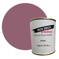 PEINTURE Teinte Violet Prune meuble bois intérieur à base d’acrylique aspect mat Aqua Bois - 750 ml - 9 m²