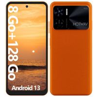 Smartphone HOTWAV Note 12 - 6.8" 48MP Triple Caméra - 8Go RAM + 128Go ROM - NFC - Orange