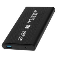 OCIODUAL HDD Case pour Disque Dur 2.5'' SATA USB 3.0 Box Alluminium Enclosure Externe PC