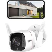 Caméra Surveillance WiFi Extérieur - TP-Link Tapo C310 - HD 2K(3MP) étanche IP66 - Vision nocturne - Détection de mouvement