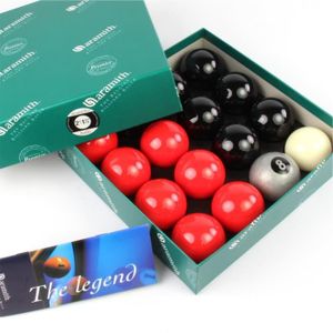 50.8MM jaunes avec /à rayures Boule 8 boules de billard PREMIER PRO COUPE Addition REDS Aramith 2