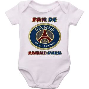 Body personnalisable bebe psg Cdiscount