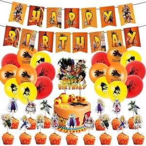 Kit Anniversaire Dragon Ball Z Cdiscount Kit Anniversaire Dragon Ball Z Cdiscount