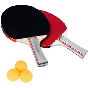 BOIS CADRE DE RAQUETTE Raquette De Ping Pong Professionnel Set de Tennis 