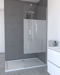 Paroi De Douche A L Italienne Freedom 2 Depoli 80 80x200cm Verre