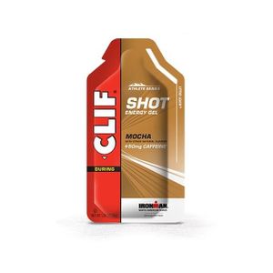 BOISSON DE RÉCUPERATION Lot shot gel mocha Clif Bar (x24) - marron clair -