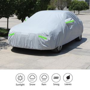 NOVSIGHT Housse de Voiture pour Peugeot 607 B/âche de Protection pour Auto en PEVA Coton Gris Taille XL 490x180x160CM