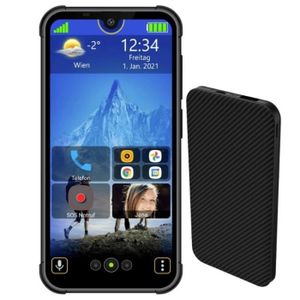 MOBILE SENIOR Smartphone robuste senior MX1 premium avec batteri