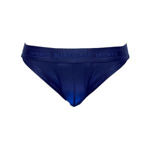CULOTTE - SLIP Supawear - Sous-vêtement Hommes - Slips Homme - SPR Training Brief Blue - Bleu