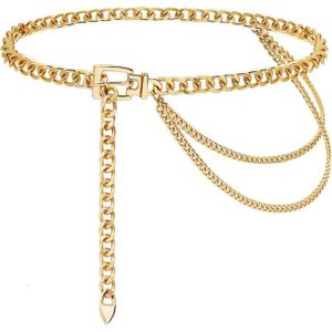 Ceinture cheap dorée metal