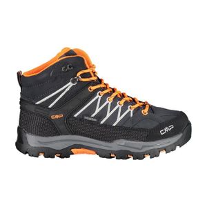 CHAUSSURES DE RANDONNÉE Chaussures de marche de randonnée mid enfant CMP Rigel Waterproof - antracite-flash orange - 39