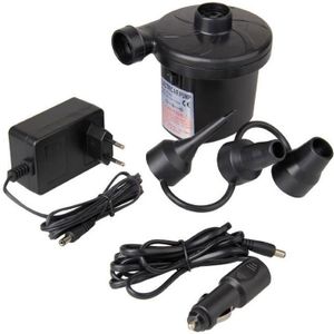 Accessoire pour Matelas AC 220V // DC 12V Gonfleur Rechargeable Gonfleur /& D/égonfleur Rapide Bateau Camping et Plus Coussin FEIGO 2 en 1 Pompe /à Air /Électrique
